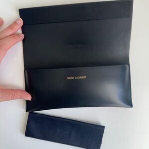 Saint Laurent Black Sunglasses Case